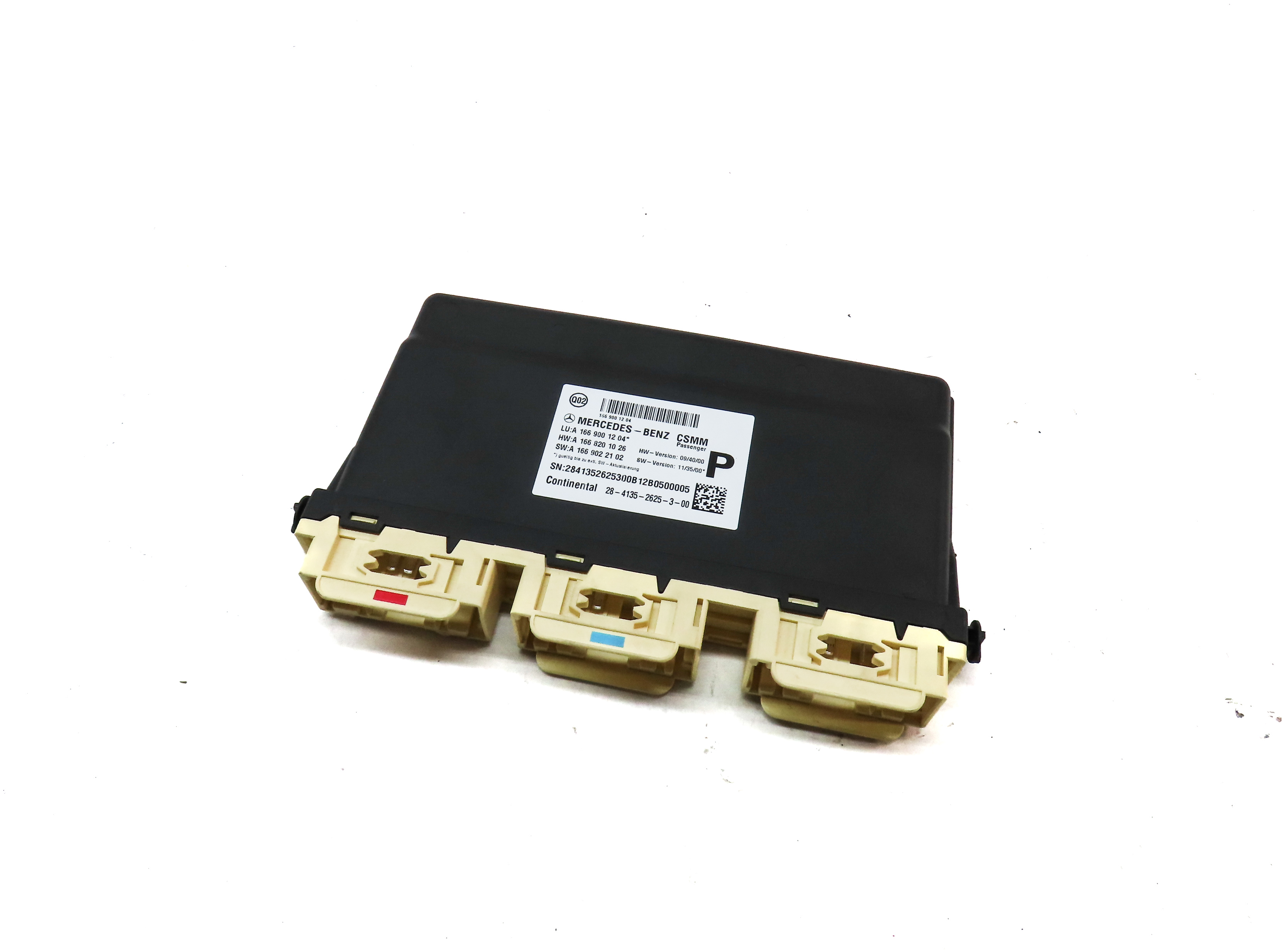 2013 MERCEDES ML550 (W166) FRONT RIGHT PASSENGER SEAT CONTROL MODULE — exact item pictured